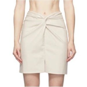 Nanushka Leather Skirt NWT